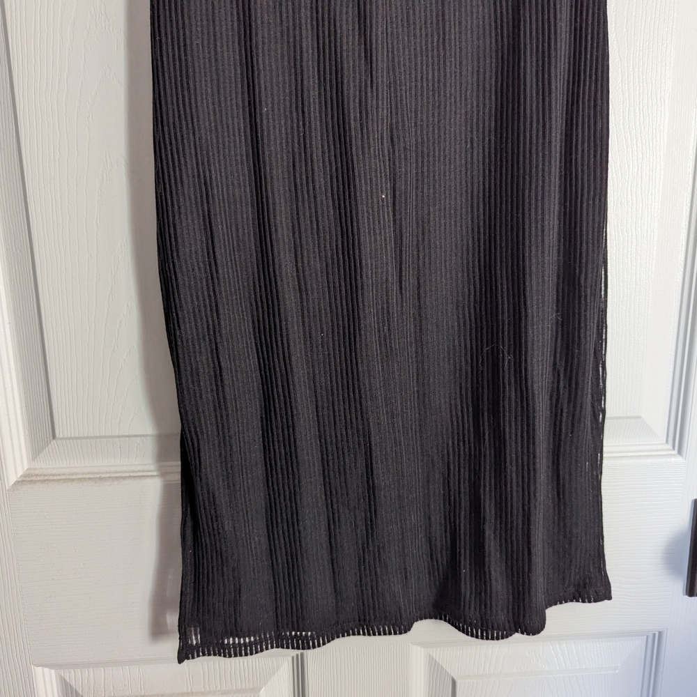 EXPRESS Ribbed Midi Dress - Picture 7 of 8